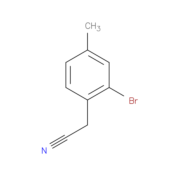 2-(2-Bromo-4-methylphenyl)acetonitrile