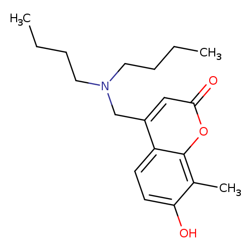 4-[(dibutylamino)methyl]-7-hydroxy-8-methyl-2H-chromen-2-one
