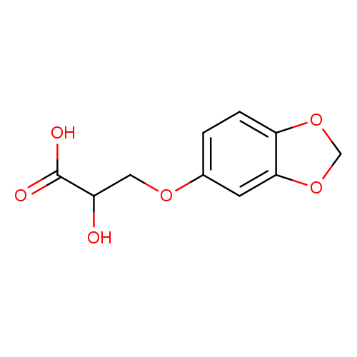 3-(1,3-Benzodioxol-5-yloxy)-2-hydroxypropanoic acid