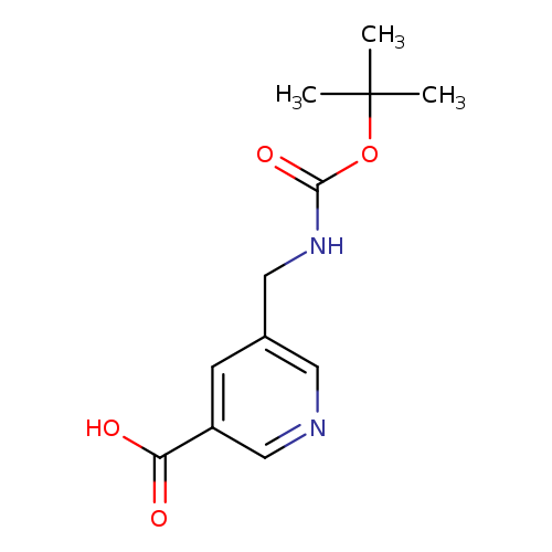 3-Pyridinecarboxylic acid,5-[[[(1,1-dimethylethoxy)carbonyl]amino]methyl]-