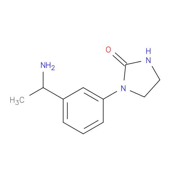 1-[3-(1-aminoethyl)phenyl]imidazolidin-2-one