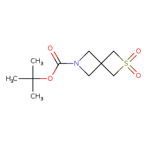2-Thia-6-azaspiro[3.3]heptane-6-carboxylic acid, 1,1-dimethylethyl ester, 2,2-dioxide