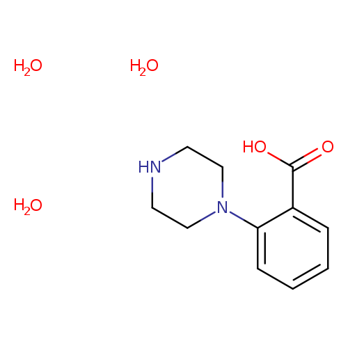 2-(1-piperazinyl)benzoic acid trihydrate