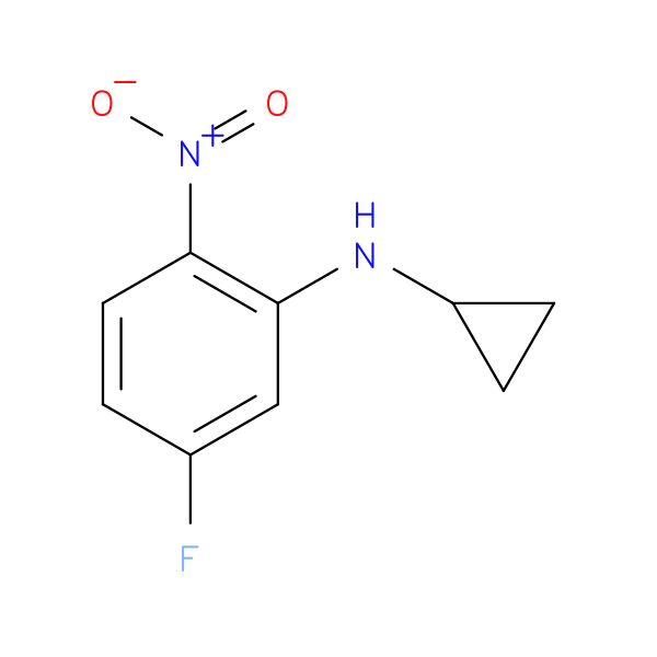 N-Cyclopropyl-5-fluoro-2-nitroaniline