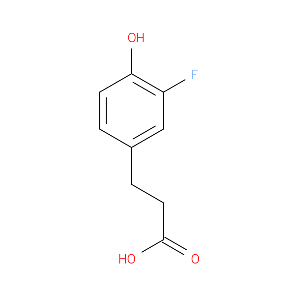 3-(3-Fluoro-4-hydroxyphenyl)propanoic acid