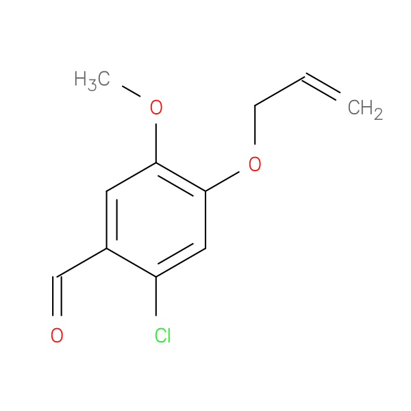4-(allyloxy)-2-chloro-5-methoxybenzaldehyde