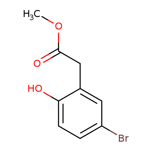 METHYL 2-(5-BROMO-2-HYDROXYPHENYL) ACETATE