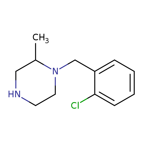 1-[(2-chlorophenyl)methyl]-2-methylpiperazine
