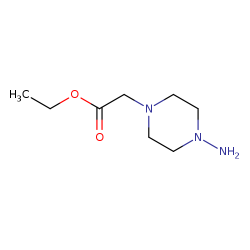 1-Piperazineacetic acid, 4-amino-, ethyl ester