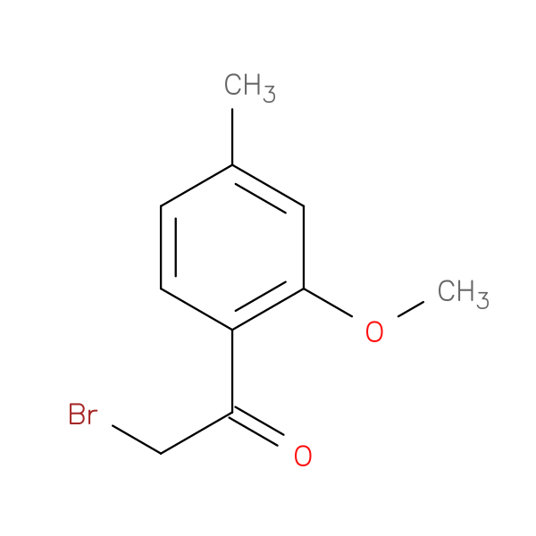 2-Bromo-1-(2-methoxy-4-methylphenyl)ethanone
