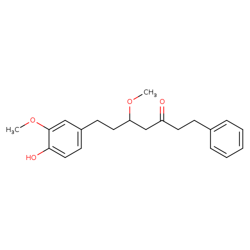 3-Heptanone, 7-(4-hydroxy-3-methoxyphenyl)-5-methoxy-1-phenyl-
