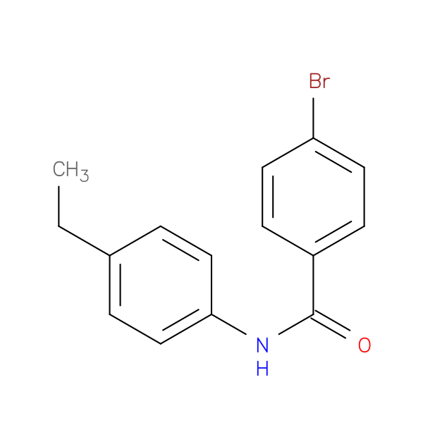 4-Bromo-N-(4-ethylphenyl)benzamide