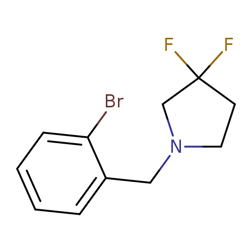 1-[(2-Bromophenyl)methyl]-3,3-difluoropyrrolidine