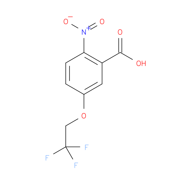 2-nitro-5-(2,2,2-trifluoroethoxy)benzoic acid