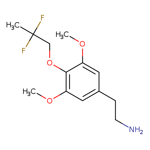 2-[4-(2,2-difluoropropoxy)-3,5-dimethoxyphenyl]ethan-1-amine
