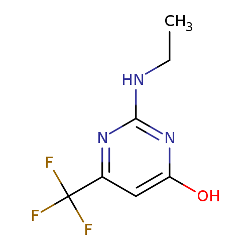 2-(Ethylamino)-6-(trifluoromethyl)-4-pyrimidinol