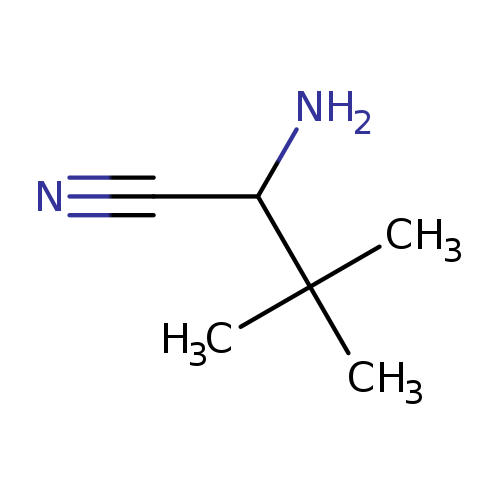 Butanenitrile, 2-amino-3,3-dimethyl-