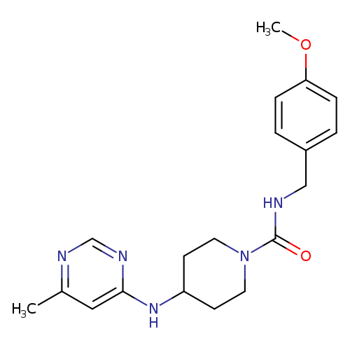 N-[(4-methoxyphenyl)methyl]-4-[(6-methylpyrimidin-4-yl)amino]piperidine-1-carboxamide