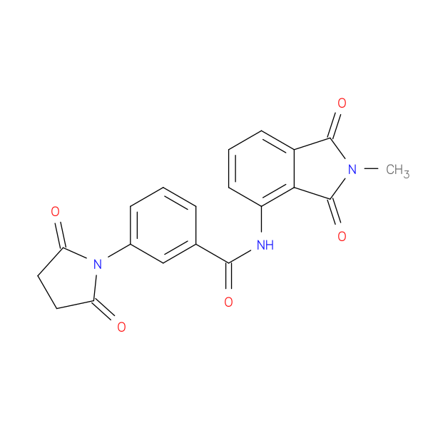 3-(2,5-dioxopyrrolidin-1-yl)-N-(2-methyl-1,3-dioxo-2,3-dihydro-1H-isoindol-4-yl)benzamide