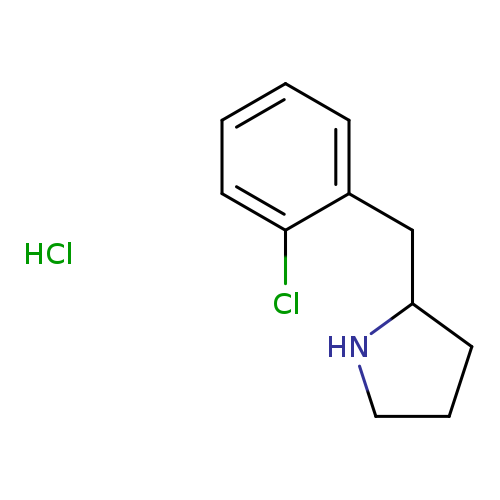 2-[(2-Chlorophenyl)methyl]pyrrolidine hydrochloride