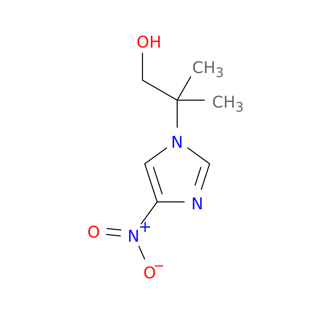 2-methyl-2-(4-nitro-1H-imidazol-1-yl)propan-1-ol