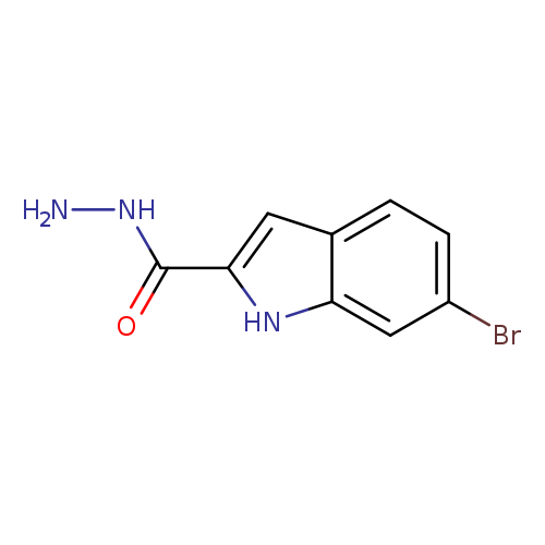 6-bromo-1H-indole-2-carbohydrazide