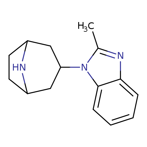 1-(8-Azabicyclo3.2.1üoct-3-yl)-2-methyl-1H-benzimidazole