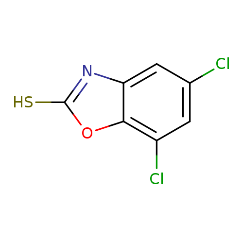 2(3H)-Benzoxazolethione, 5,7-dichloro-