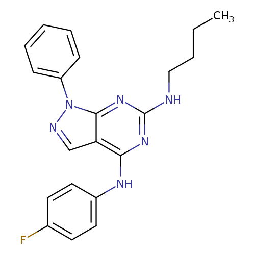 N6-butyl-N4-(4-fluorophenyl)-1-phenyl-1H-pyrazolo[3,4-d]pyrimidine-4,6-diamine