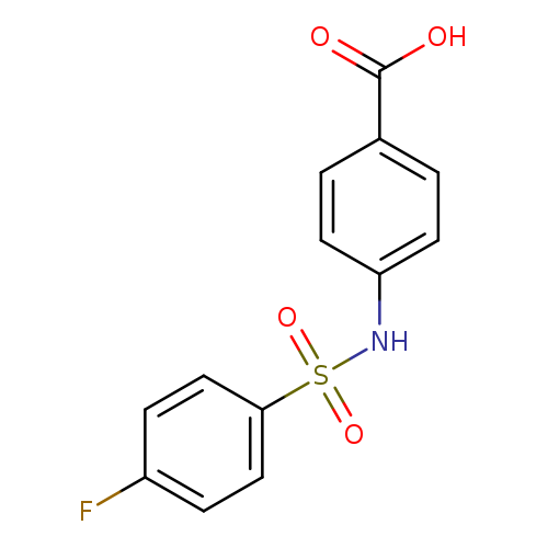 4-(4-FLUORO-BENZENESULFONYLAMINO)-BENZOIC ACID