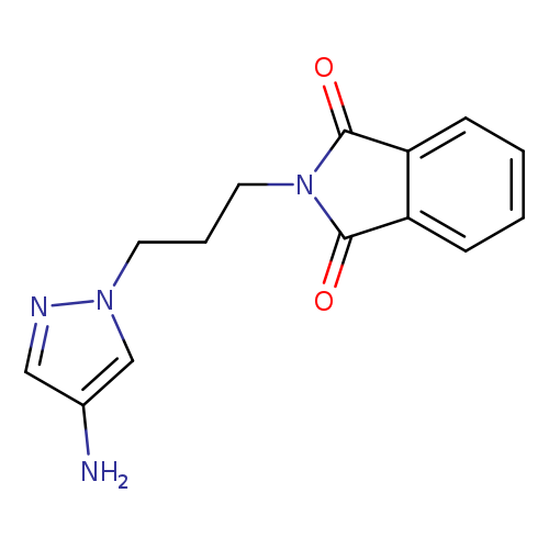 2-(3-(4-Amino-1H-pyrazol-1-yl)propyl)isoindoline-1,3-dione