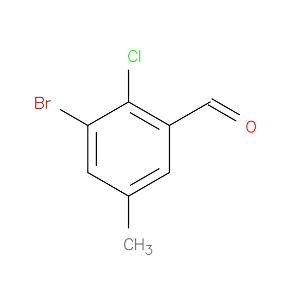 3-Bromo-2-chloro-5-methylbenzaldehyde
