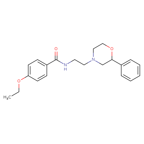 4-ethoxy-N-[2-(2-phenylmorpholin-4-yl)ethyl]benzamide