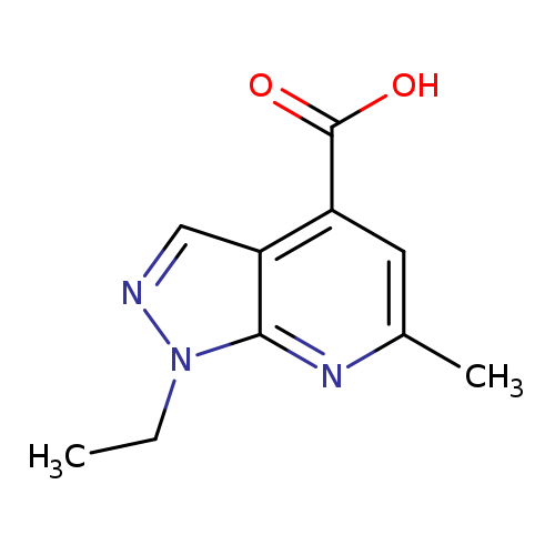1-Ethyl-6-methyl-1H-pyrazolo[3,4-b]pyridine-4-carboxylic acid
