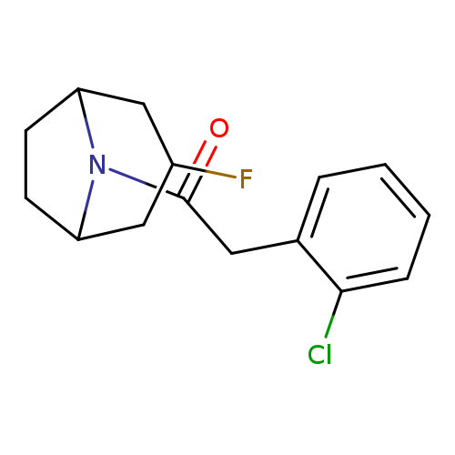2-(2-chlorophenyl)-1-{3-fluoro-8-azabicyclo[3.2.1]octan-8-yl}ethan-1-one