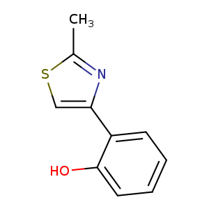 Phenol, 2-(2-methyl-4-thiazolyl)-