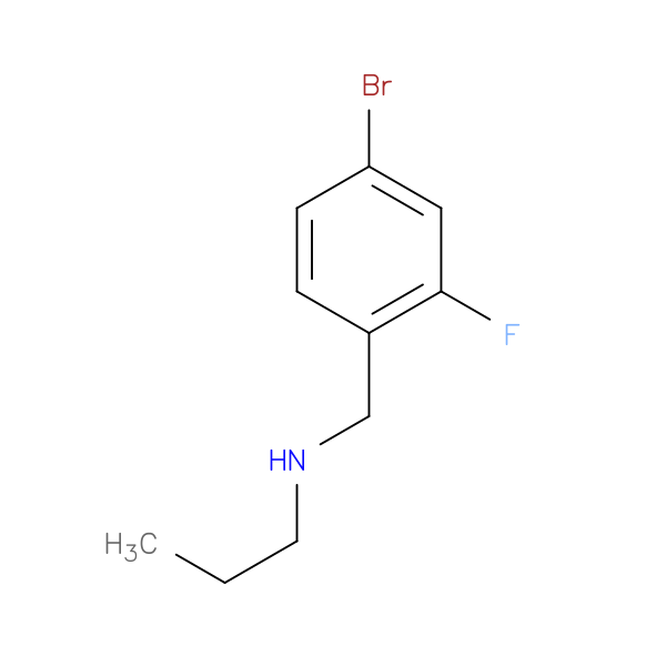 N-Propyl 4-bromo-2-fluorobenzylamine