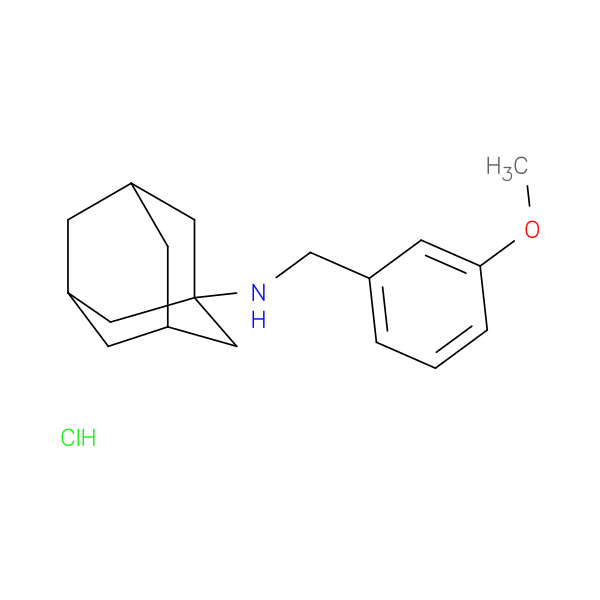 N-(3-Methoxybenzyl)adamantan-1-amine, HCl