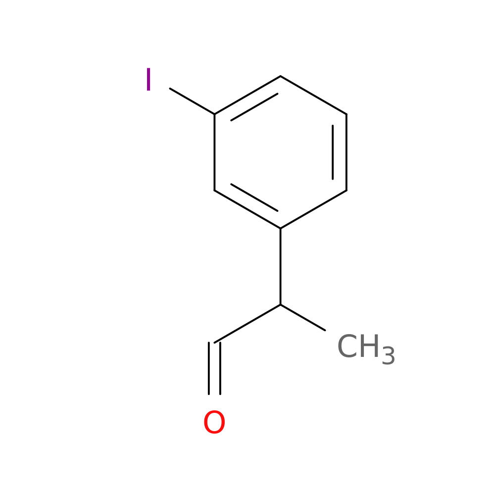 2-(3-iodophenyl)propanal