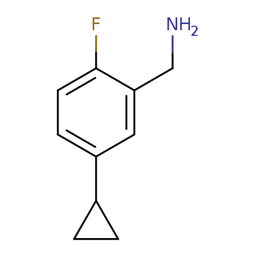 (5-Cyclopropyl-2-fluorophenyl)methanamine