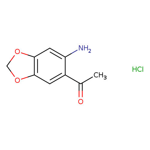 1-(6-Aminobenzo[d][1,3]dioxol-5-yl)ethanone hydrochloride