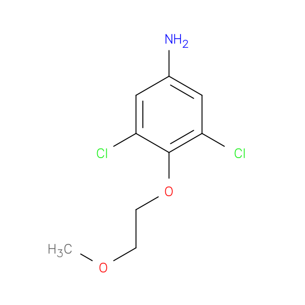 3,5-dichloro-4-(2-methoxyethoxy)aniline
