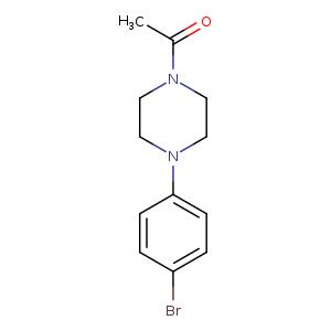 1-[4-(4-bromophenyl)piperazin-1-yl]ethanone