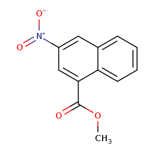 1-Naphthalenecarboxylic acid, 3-nitro-, methyl ester