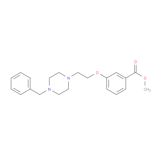 Methyl 3-(2-(4-benzylpiperazin-1-yl)ethoxy)benzoate