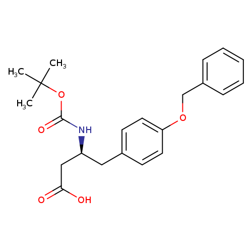 Benzenebutanoic acid, β-[[(1,1-dimethylethoxy)carbonyl]amino]-4-(phenylmethoxy)-, (βS)-
