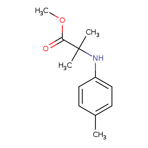 Methyl 2-methyl-2-[(4-methylphenyl)amino]propanoate