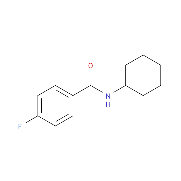 Benzamide, N-cyclohexyl-4-fluoro-