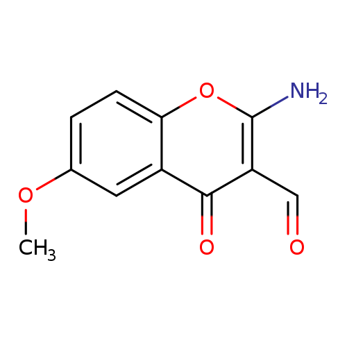 2-AMINO-6-METHOXY-4-OXO-4H-CHROMENE-3-CARBALDEHYDE