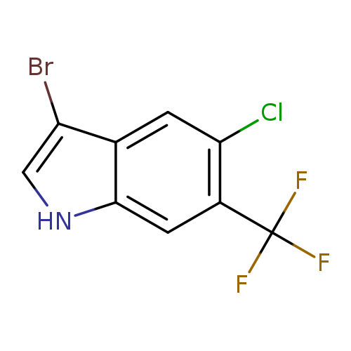 3-Bromo-5-chloro-6-(trifluoromethyl)-1h-indole
